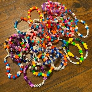 Set of 15 Random Kandi Bracelets
